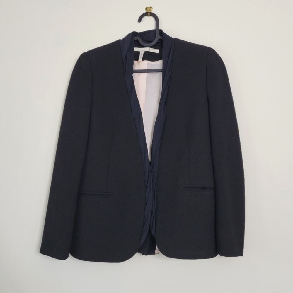 Dorothee Schumacher Silk Trim Blazer Jacket size 4